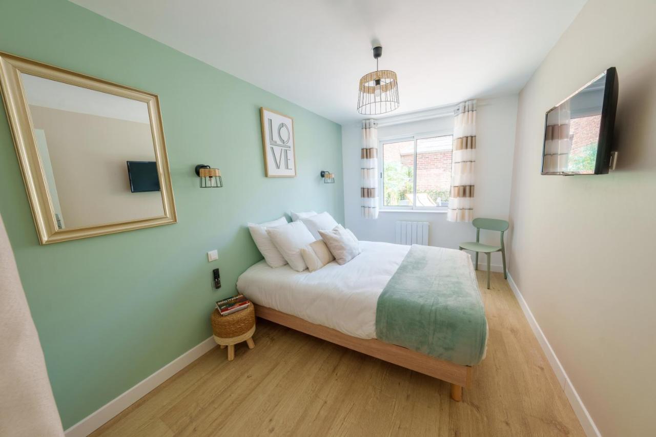L'Escale Tropicale, Appartement Independant Avec Terrasse Privative Saint-Quentin  Esterno foto