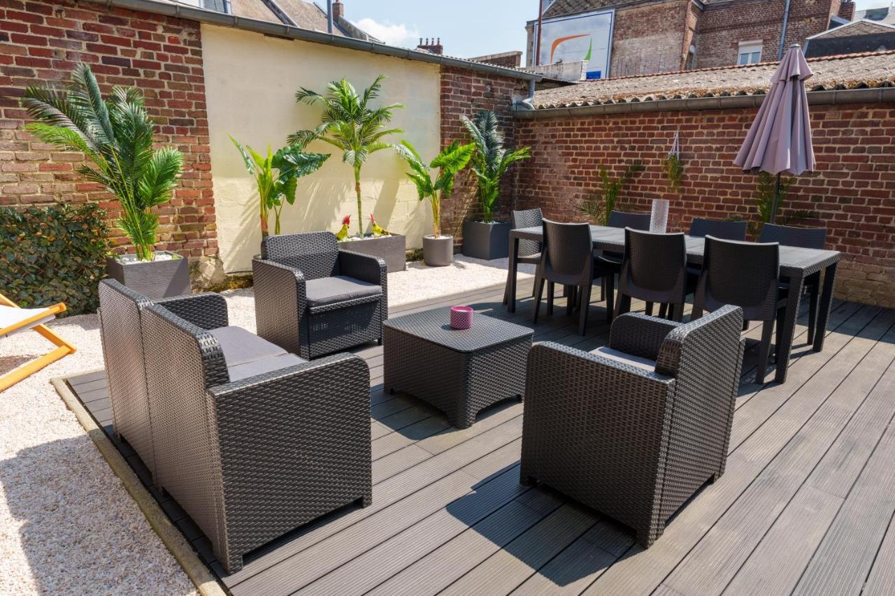 L'Escale Tropicale, Appartement Independant Avec Terrasse Privative Saint-Quentin  Esterno foto