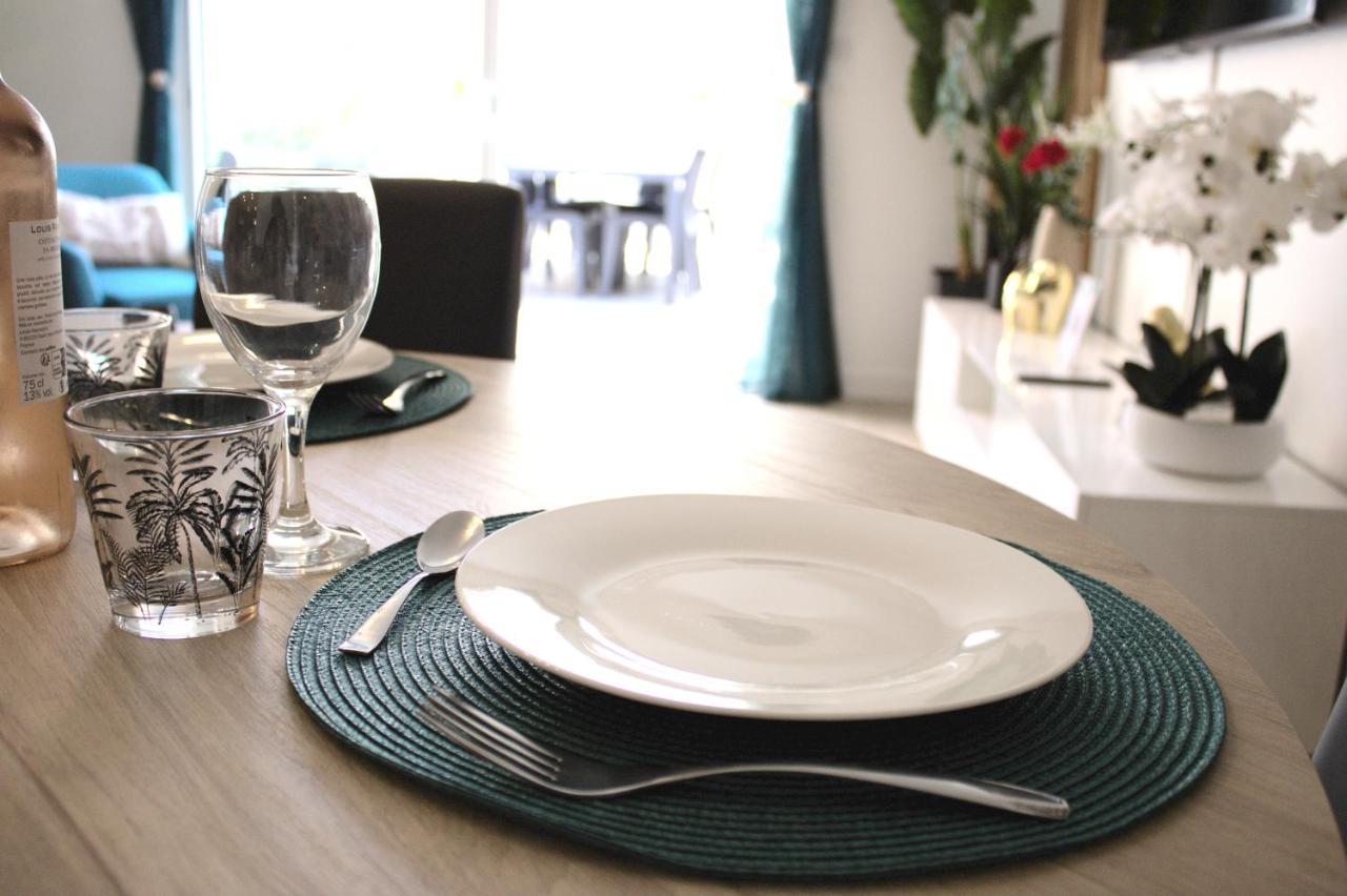 L'Escale Tropicale, Appartement Independant Avec Terrasse Privative Saint-Quentin  Esterno foto